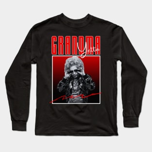 Grandma yetta///original retro Long Sleeve T-Shirt